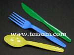 TS30013CUT     PLASTIC CUTLERY FOR 6 PERSONS   
